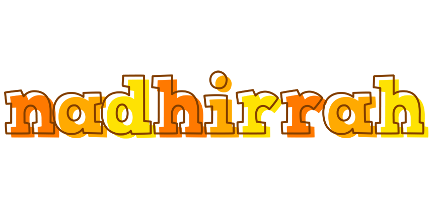 Nadhirrah desert logo