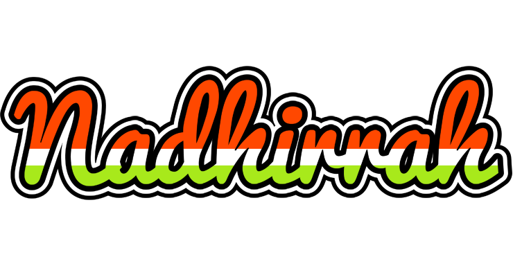Nadhirrah exotic logo