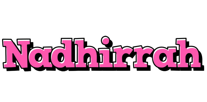 Nadhirrah girlish logo