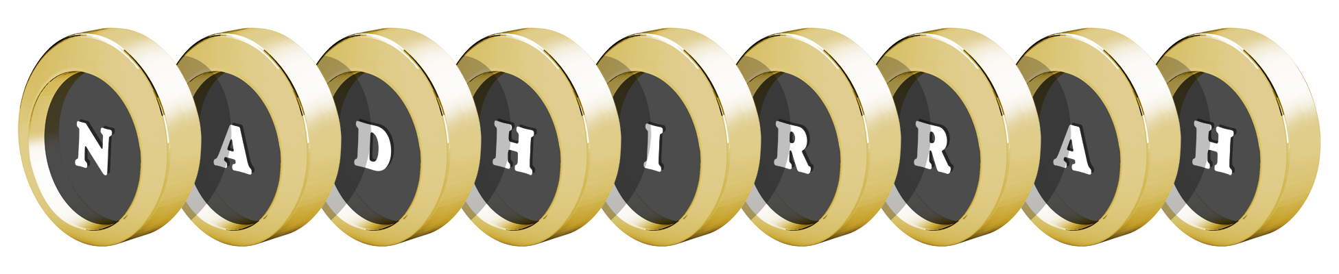 Nadhirrah gold logo