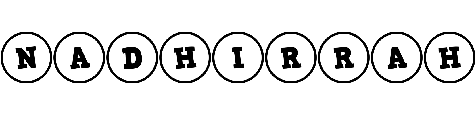 Nadhirrah handy logo