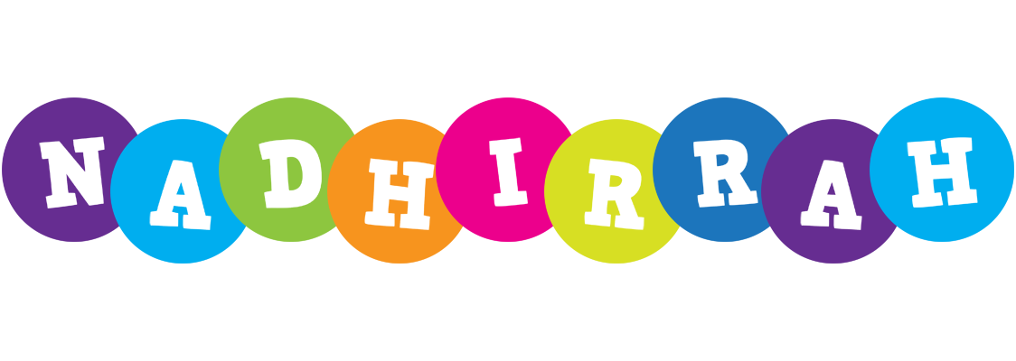 Nadhirrah happy logo