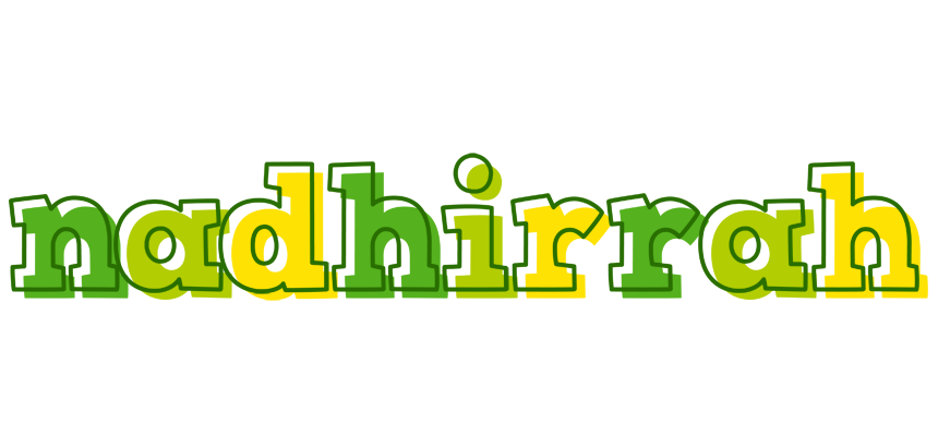 Nadhirrah juice logo
