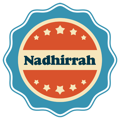 Nadhirrah labels logo