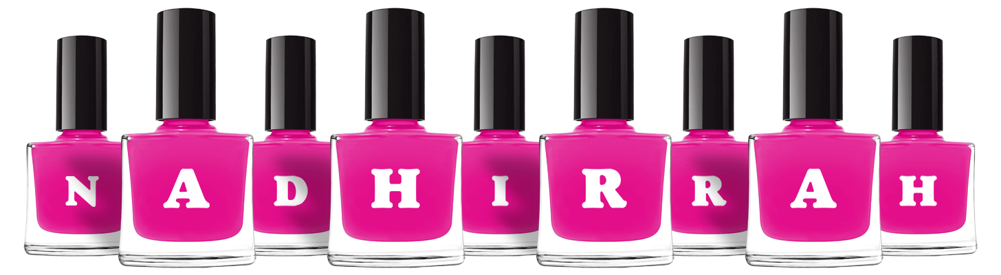 Nadhirrah nails logo