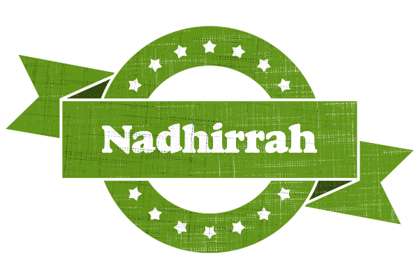 Nadhirrah natural logo