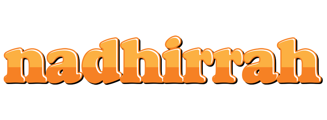 Nadhirrah orange logo