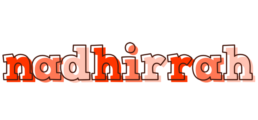 Nadhirrah paint logo
