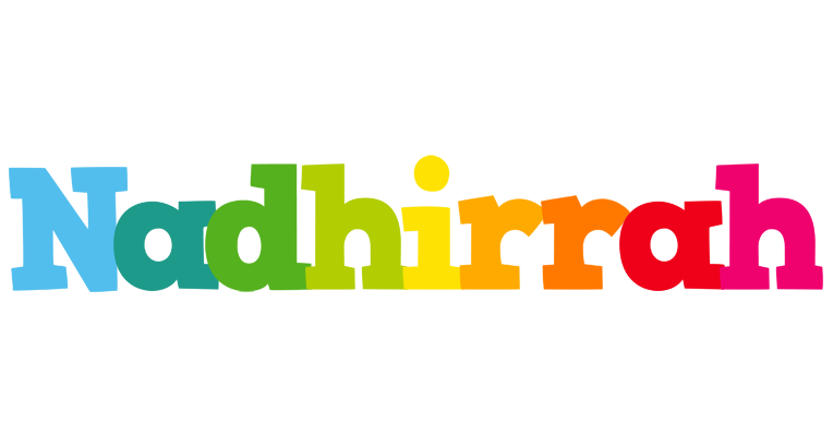 Nadhirrah rainbows logo