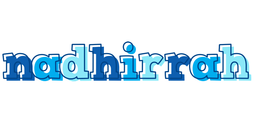 Nadhirrah sailor logo