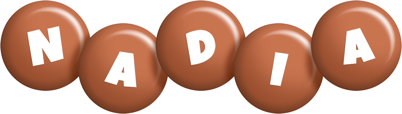 Nadia candy-brown logo