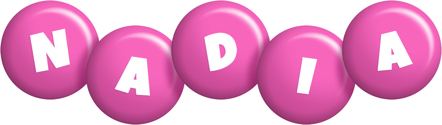 Nadia candy-pink logo