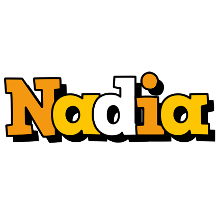 Nadia cartoon logo