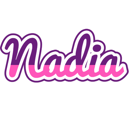 Nadia cheerful logo