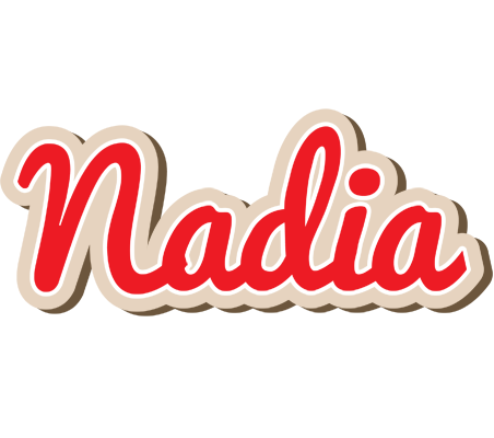 Nadia chocolate logo