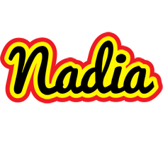 Nadia flaming logo