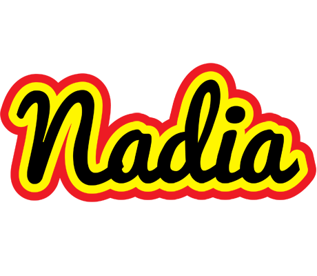Nadia flaming logo