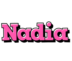 Nadia girlish logo