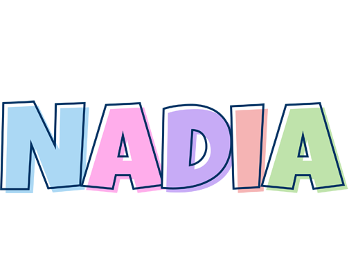 Nadia pastel logo