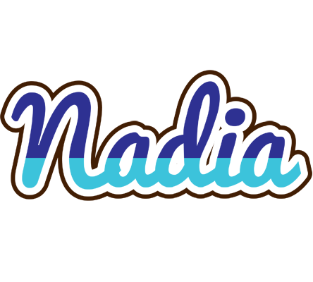 Nadia raining logo