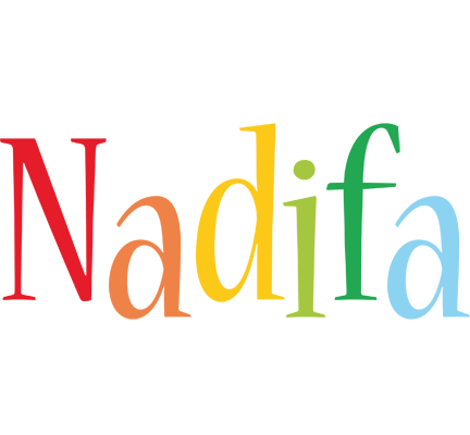 Nadifa birthday logo