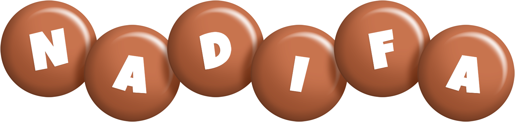 Nadifa candy-brown logo