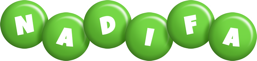 Nadifa candy-green logo