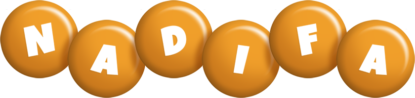 Nadifa candy-orange logo