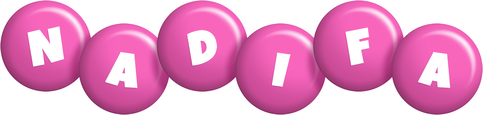 Nadifa candy-pink logo