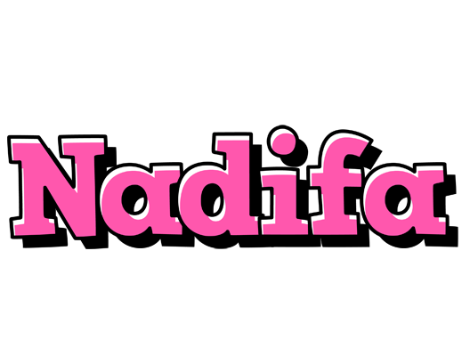 Nadifa girlish logo