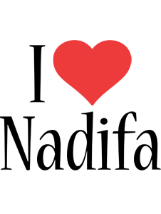 Nadifa i-love logo