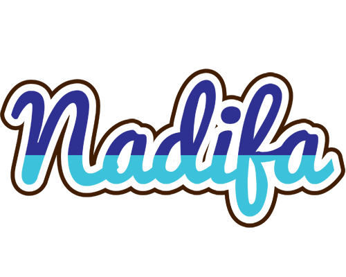 Nadifa raining logo