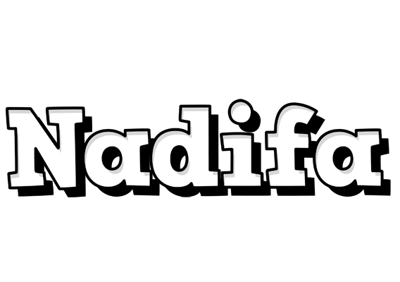 Nadifa snowing logo