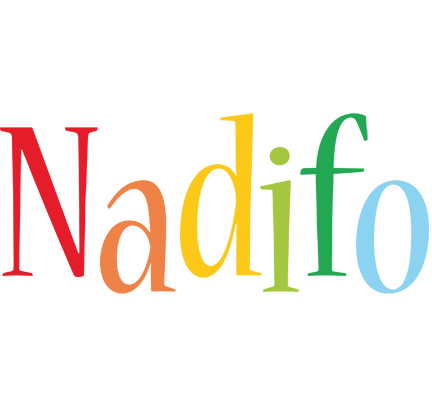 Nadifo birthday logo