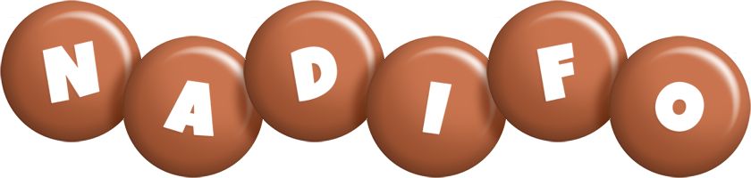 Nadifo candy-brown logo