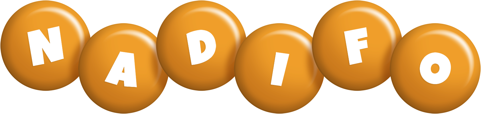 Nadifo candy-orange logo