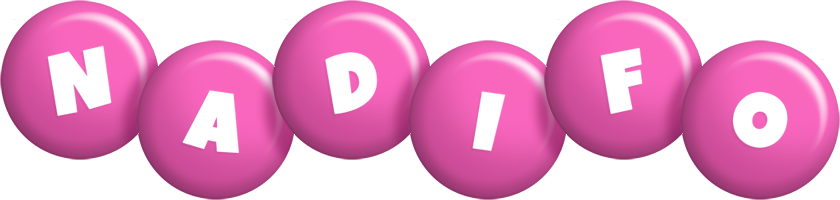 Nadifo candy-pink logo