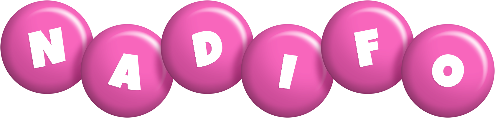 Nadifo candy-pink logo