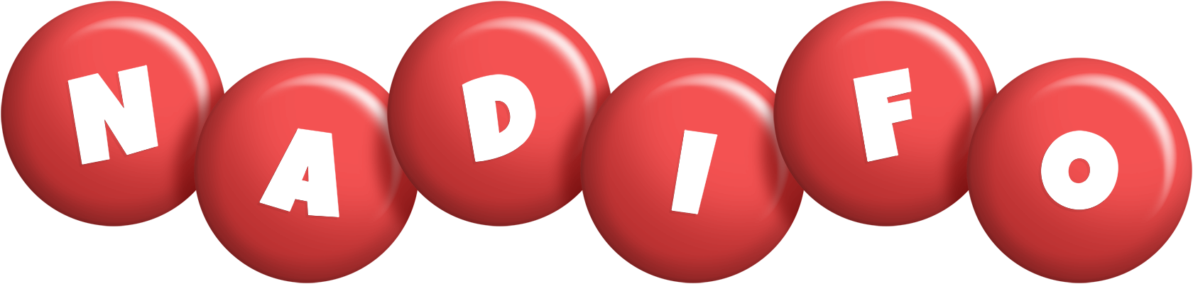 Nadifo candy-red logo