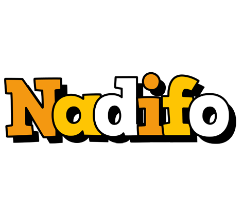 Nadifo cartoon logo