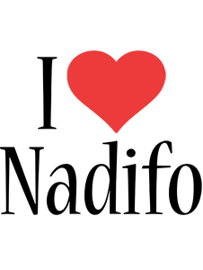 Nadifo i-love logo