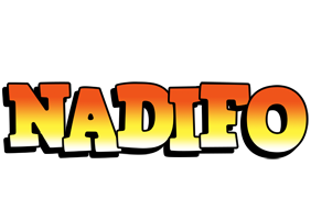 Nadifo sunset logo