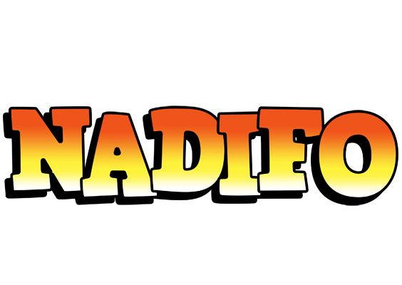 Nadifo sunset logo