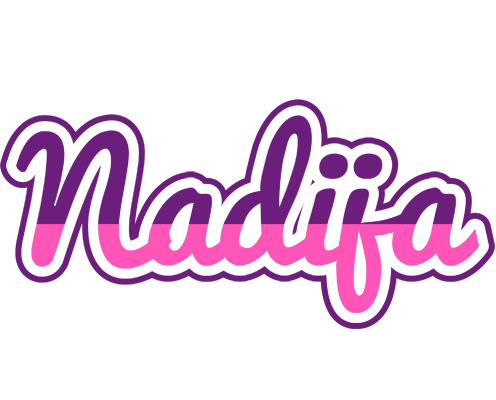 Nadija cheerful logo