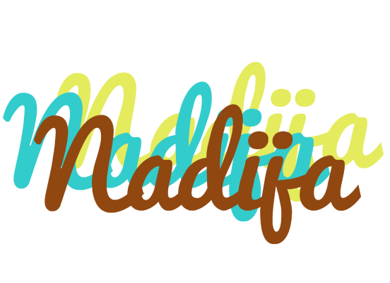 Nadija cupcake logo