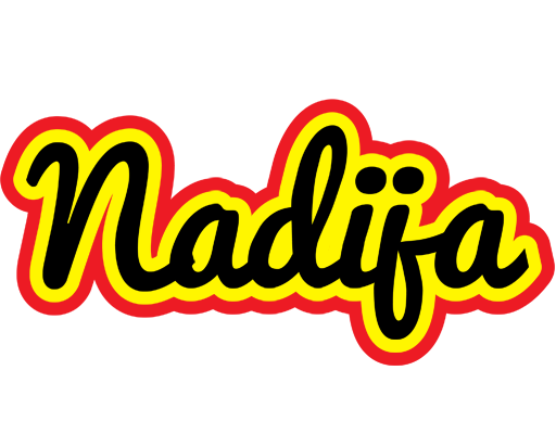 Nadija flaming logo
