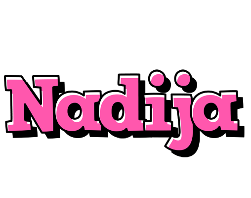 Nadija girlish logo