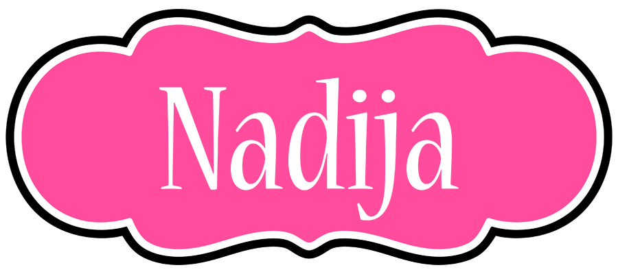 Nadija invitation logo