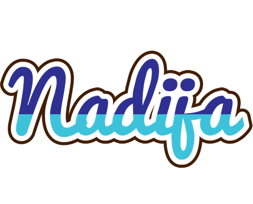 Nadija raining logo