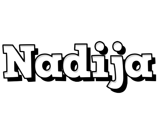 Nadija snowing logo